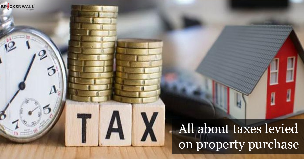 All about taxes levied on property purchase