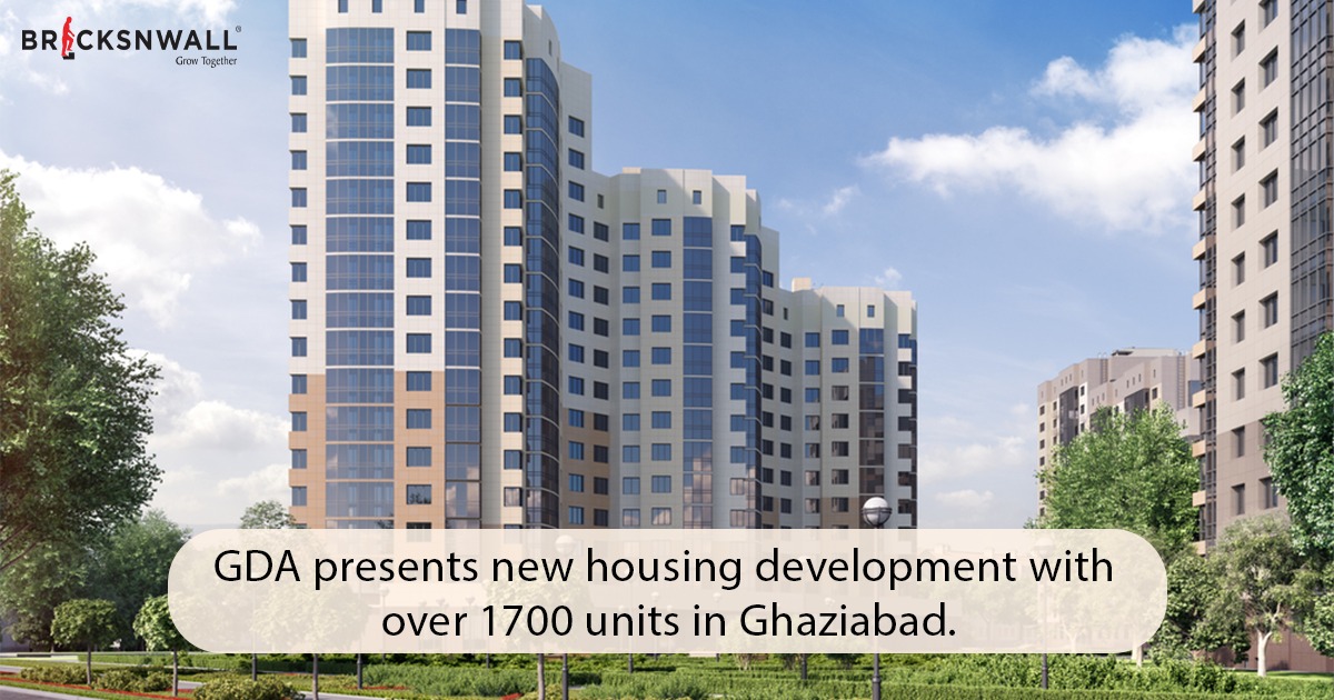 GDA presents new housing development with over 1700 units in Ghaziabad