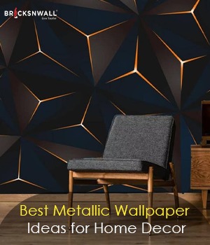 Best Metallic Wallpaper Ideas for Home Decor