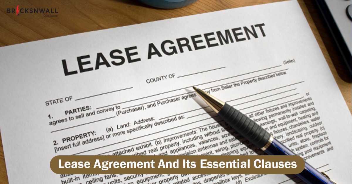 Lease Agreement And Its Essential Clauses