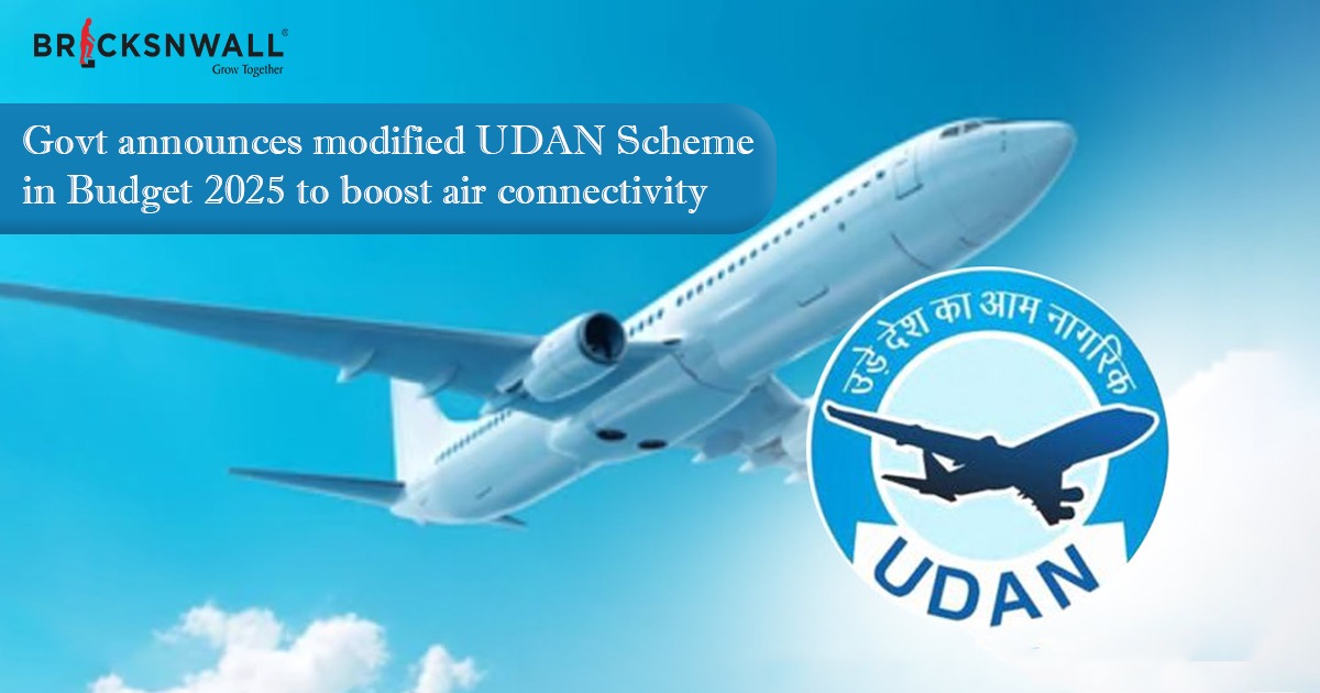 Govt announces modified UDAN Scheme in Budget 2025 to boost air connectivity