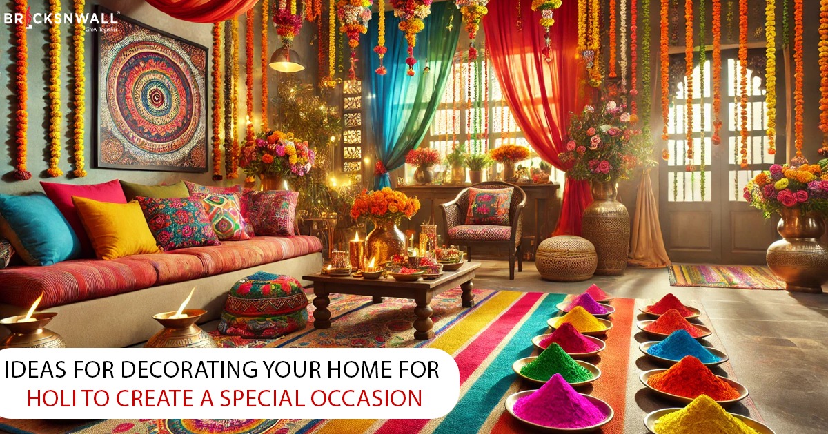 Ideas for decorating your home for Holi to create a special occasion