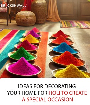 Ideas for decorating your home for Holi to create a special occasion