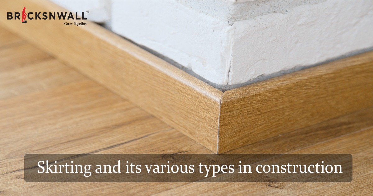 Skirting and its various types in construction