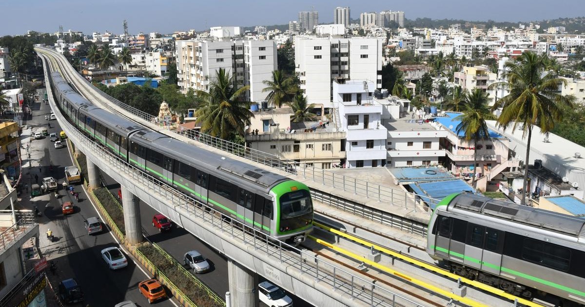 Average property values double along Bengaluru metro's 3 kilometre green line extension.